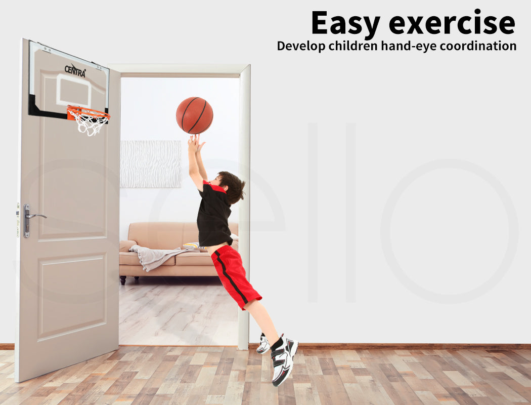 Mini Basketball Hoop Kids Toy Children Door Mounted Indoor Hang Backboard