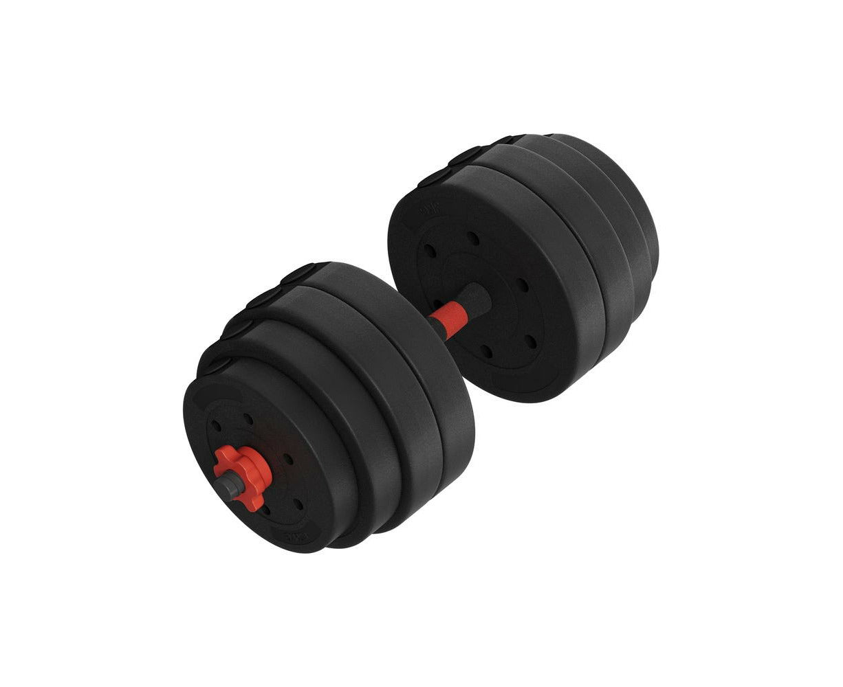 40Kg Adjustable Dumbbells Set Kettle Bell Weight Plates Barbells Gym