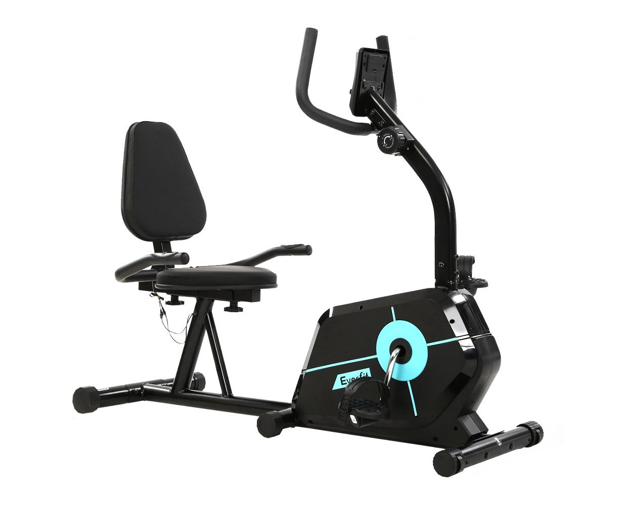 Exercise Bike Magnetic Recumbent Indoor Cycling Home Gym Cardio 120Kg