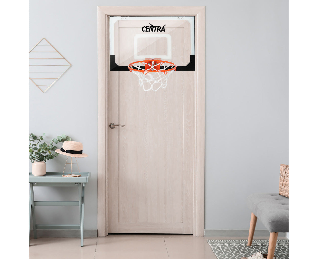 Mini Basketball Hoop Kids Toy Children Door Mounted Indoor Hang Backboard