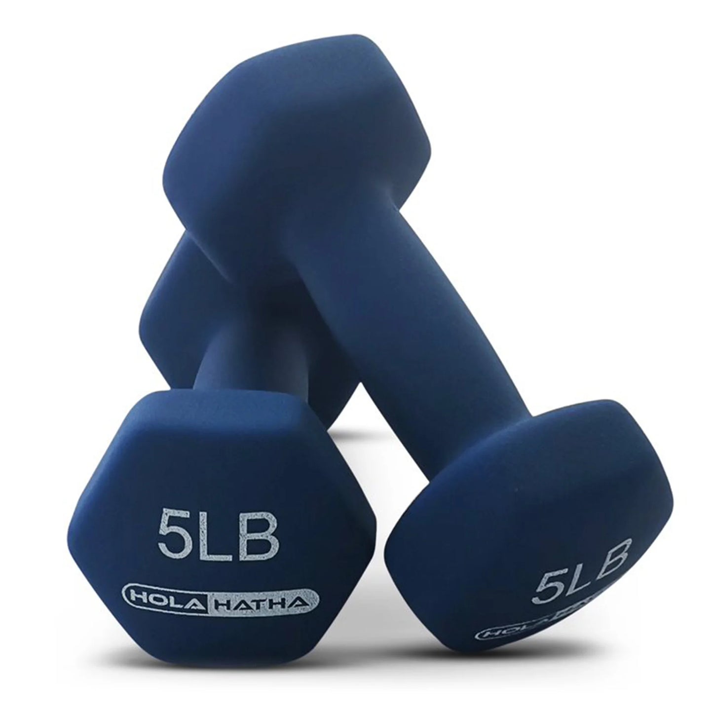 2, 3, & 5 LB Neoprene Dumbbell Free Weight Set W/ Rack, Red/Blue