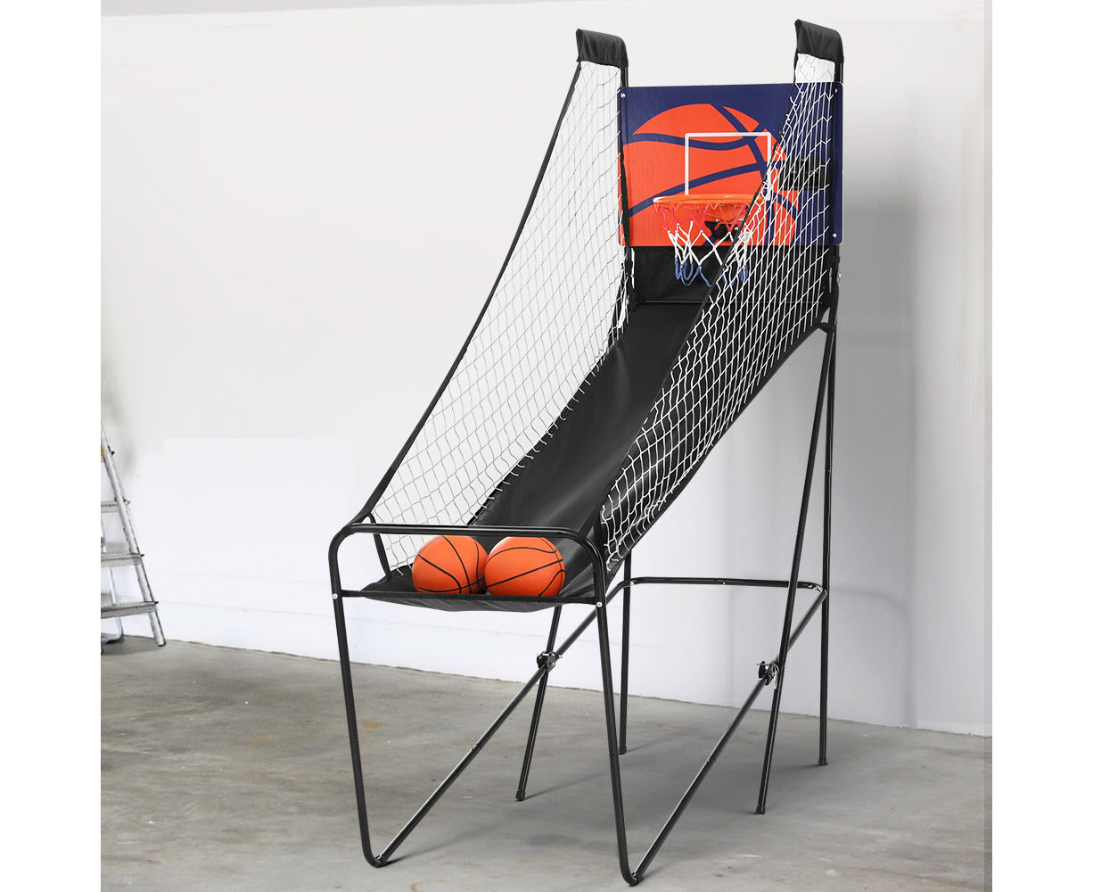 Basketball Arcade Game Electronic Scorer 8 Games Double Shoot Grey